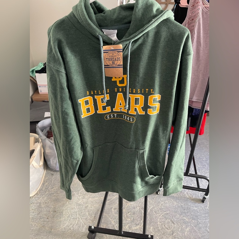 The Bears Rivalry Threads Forest Hoodie with Gold Details New
